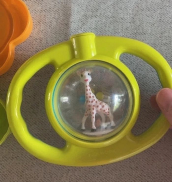Hochet Sophie la girafe et miroir - photo numéro 3