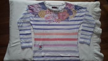 1 tee-shirt manche longue fille 6 ans 