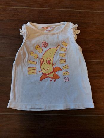 Débardeur avec banane rigolote