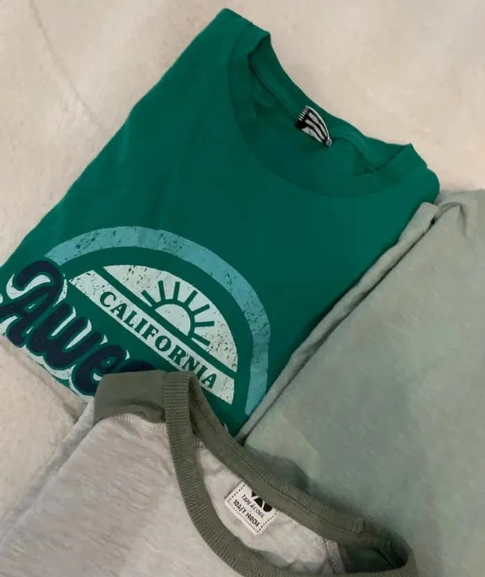 Lot t shirt ml 10 ans - photo numéro 2
