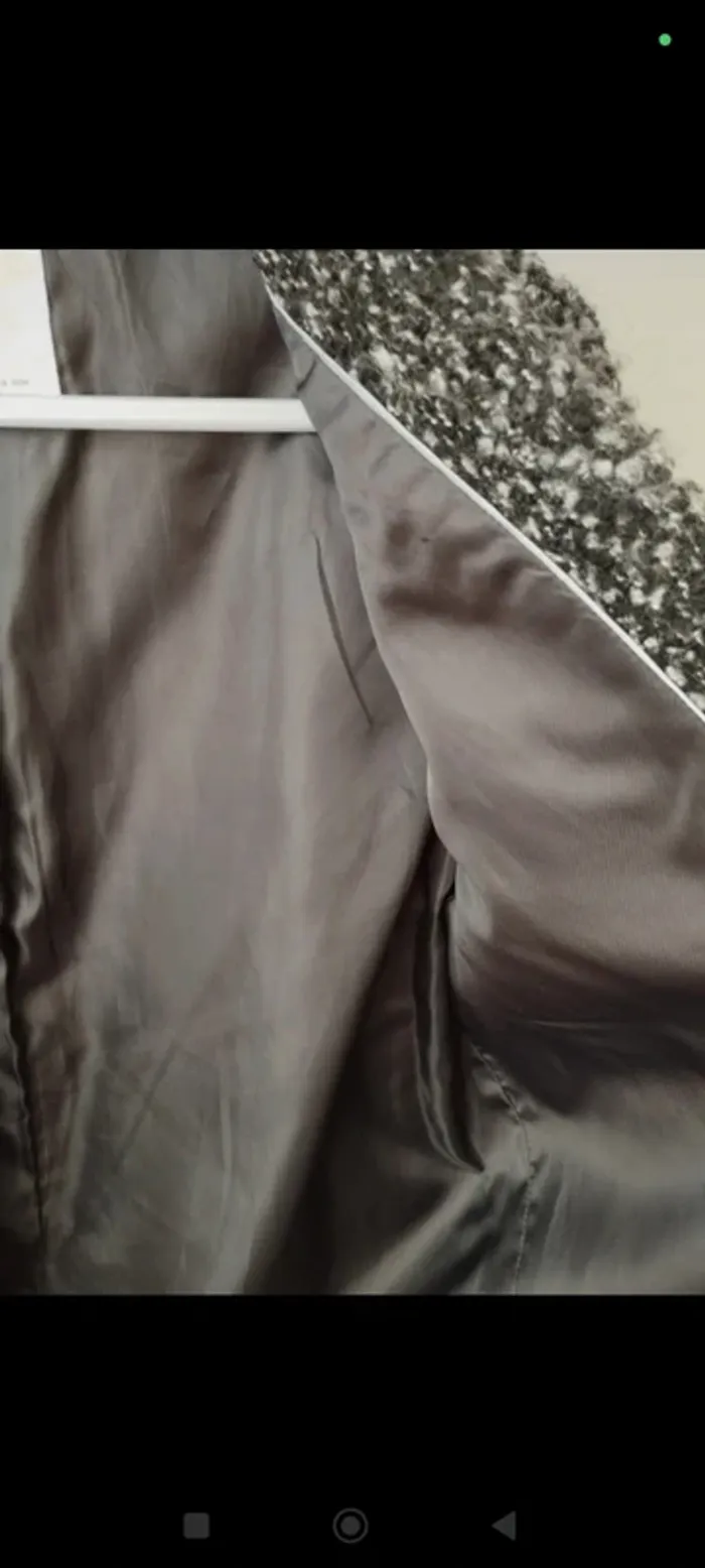Manteau chiné Mango XS - photo numéro 6