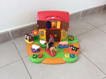 Ferme interactive playmobil 1,2,3