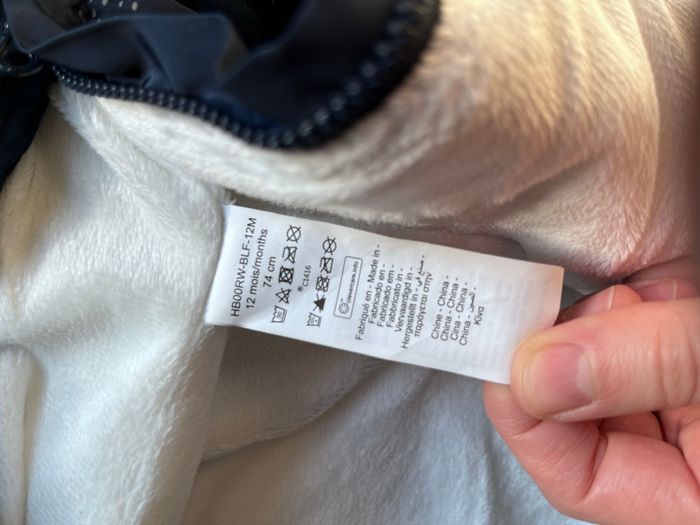 Combinaison pilote Orchestra, taille 12 mois - photo numéro 5