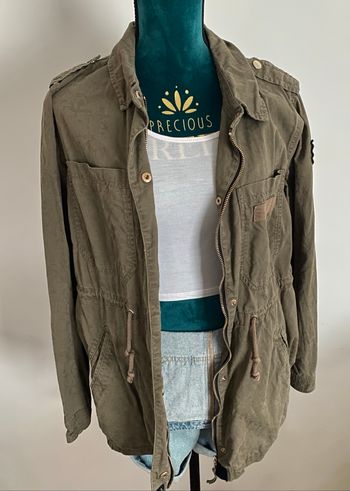Veste type militaire camouflage léger Pimkie