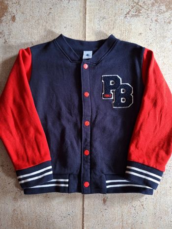 Sweat teddy Petit Bateau - 5 ans