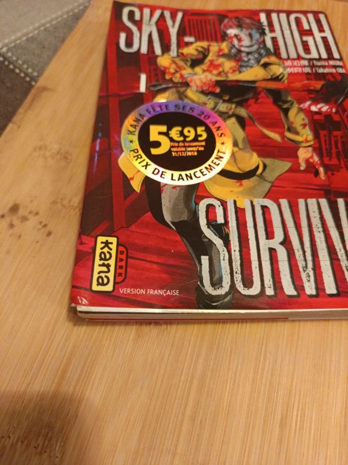Lot de 3 mangas Sky high survival - photo numéro 3