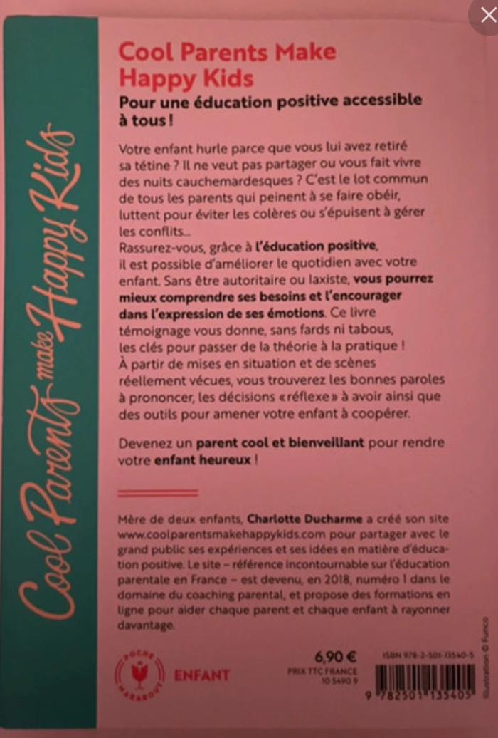 Livre Parentalité Cool parents make happy kids - photo numéro 2