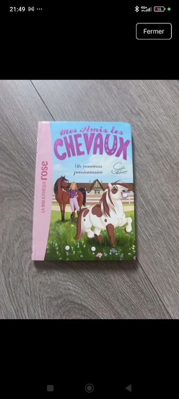 Livre mes amis les chevaux 