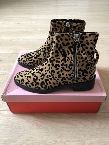 Bottines plates léopard neuves Even&Odd pointure 37