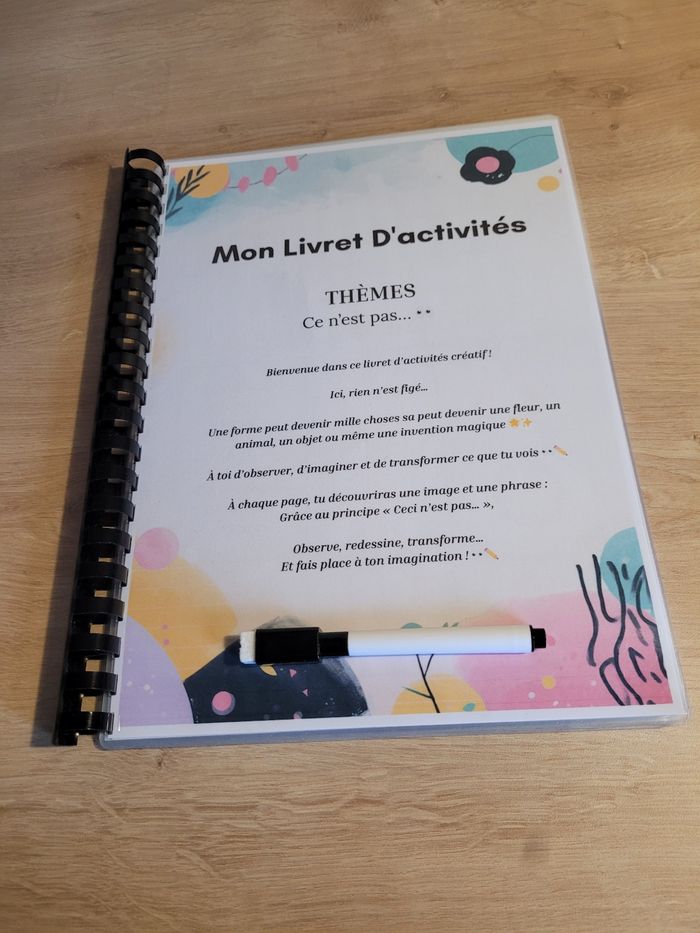 Livres d'activités ce n'est pas