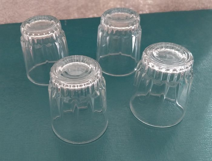 lot de 4 verres à liqueur ou verrine