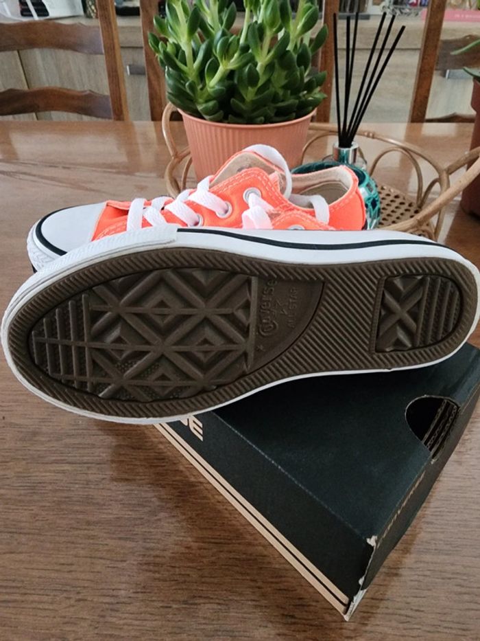 Converse orange - photo numéro 5