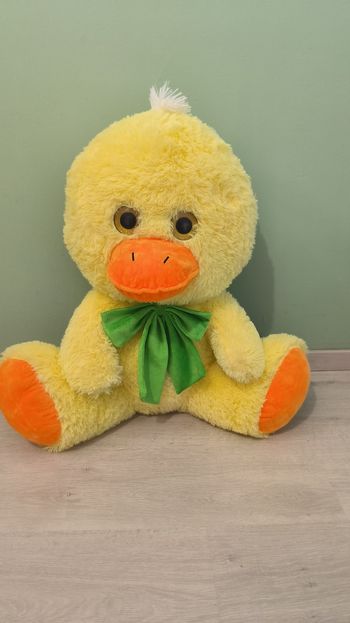 Grande peluche canard
