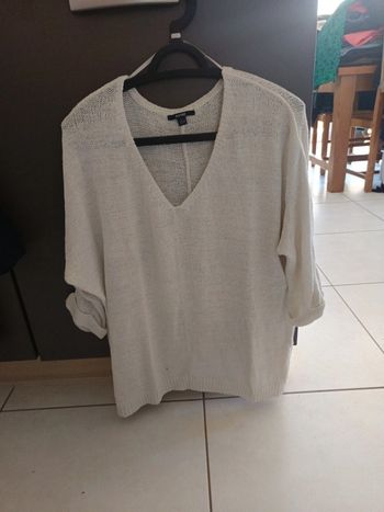 Pull blanc