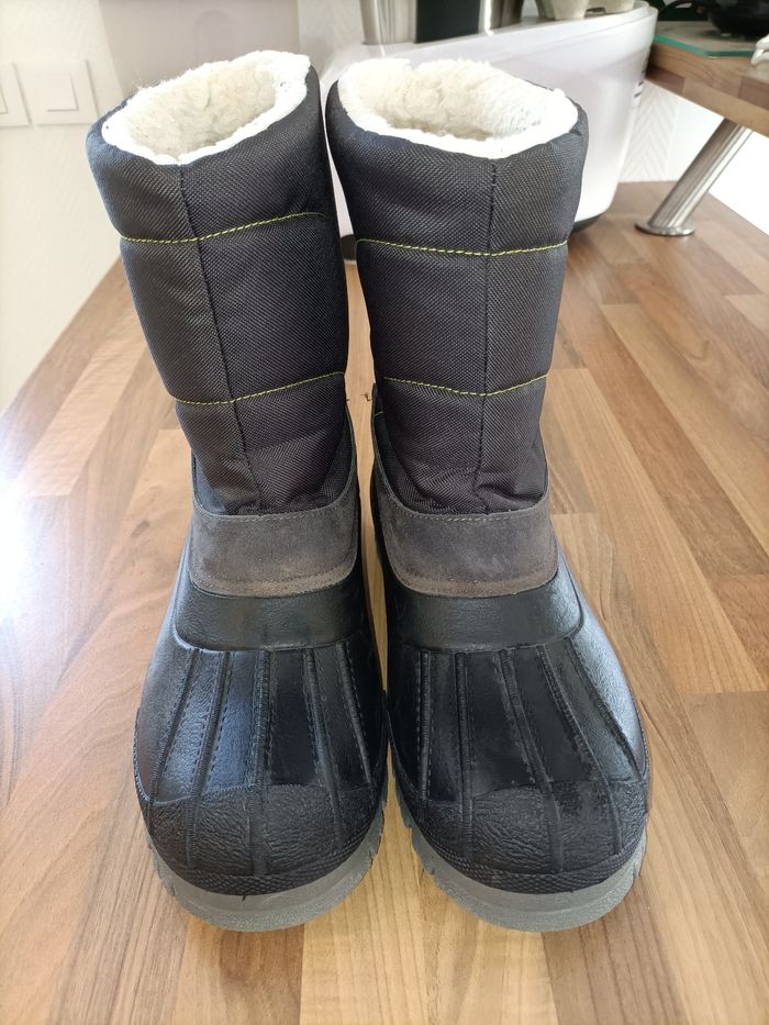 Bottes de neige ski quechua 42-43 noir - photo numéro 4