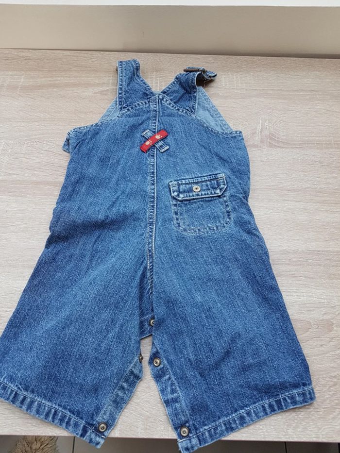 Salopette en jean 6 mois - photo numéro 3