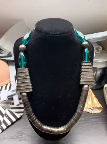 Collier perles - style ethnique