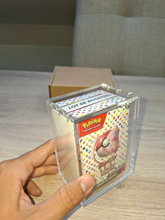 Protection acrylique pour bundle pokemon anti uv aimantée épaisse - photo numéro 4