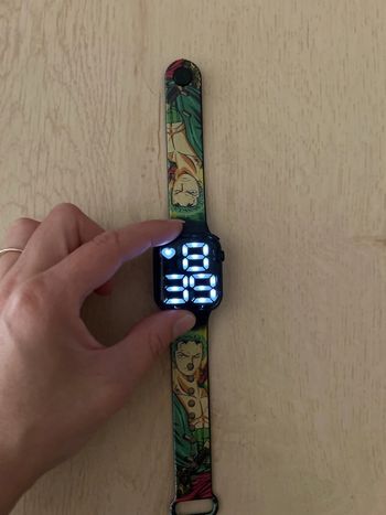 Montre numérique Zorro