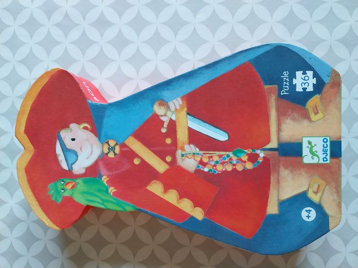 Puzzle 36 Pièces Le Pirate et Son Trésor