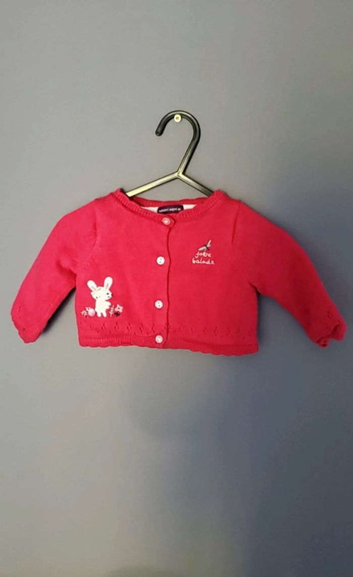 Gilet fille 3 mois