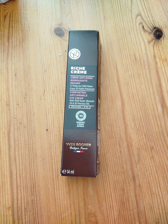 Crème anti rides Yves Rocher