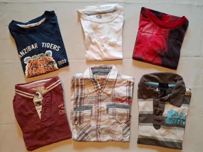 Gros Lot tee-shirt short garçon 5 ans été - photo numéro 2