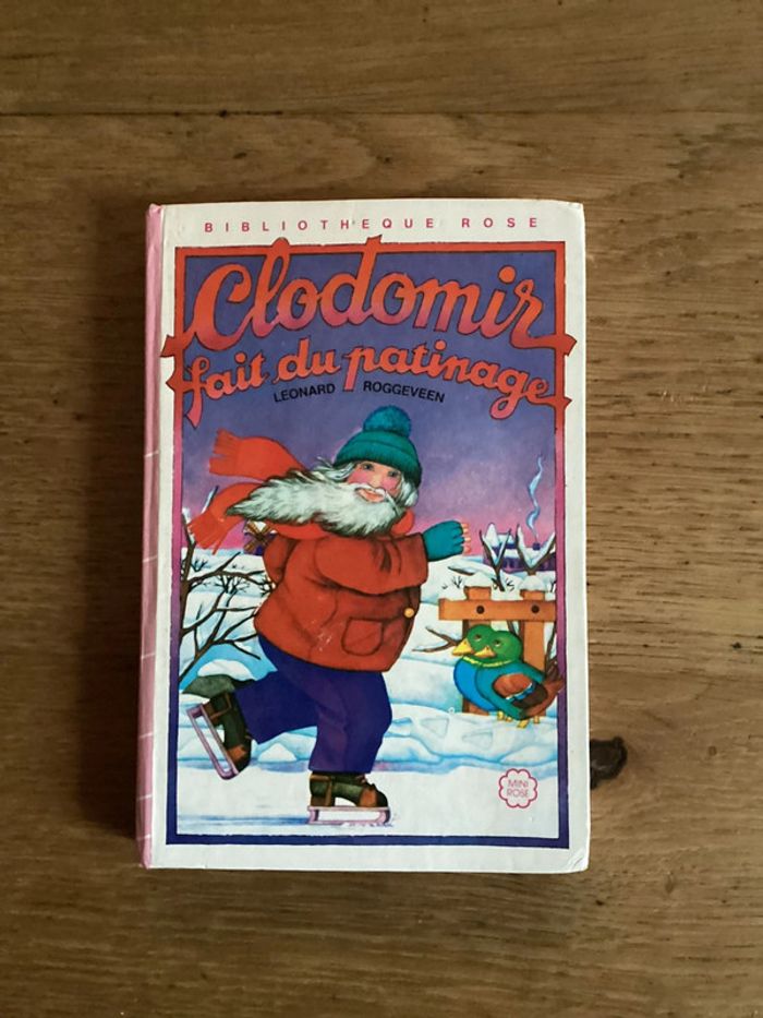 Livre « clodomir fait du patinage »