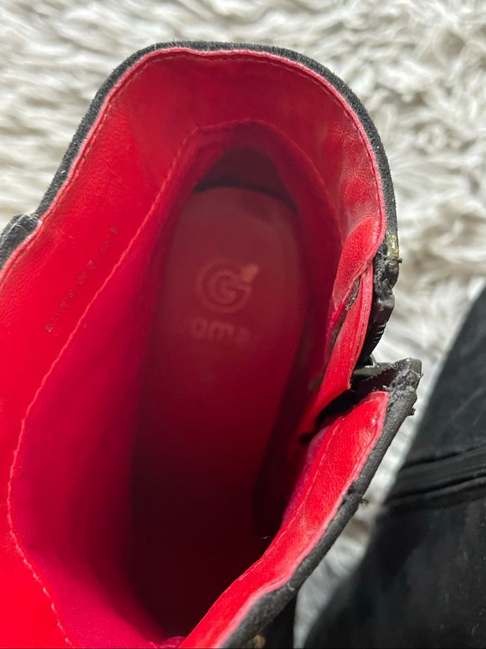 Bottines à talon en daim - photo numéro 6
