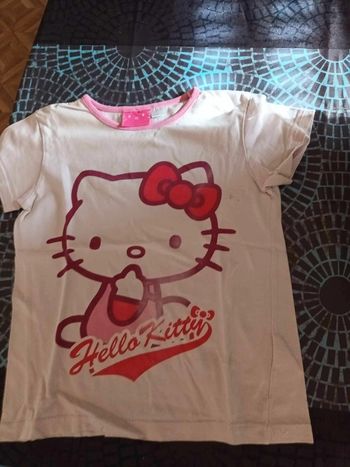 tee shirt fille 7 ans hello kitty