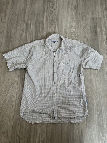 Chemise à carreaux blanche et bleue marine Quiksilver TM