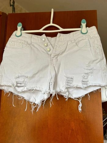 Short blanc 38