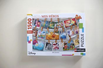 Puzzle neuf 1500 pièces Disney "Jolis souvenirs" Nathan