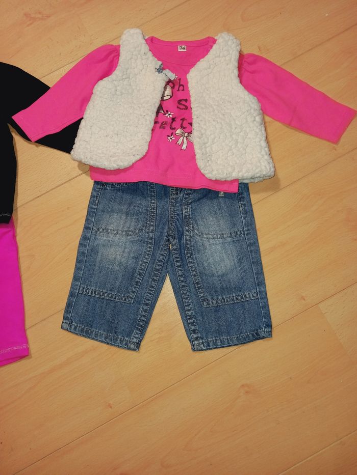 Lot 9 mois 71/74cm mi saison - photo numéro 8