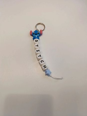 Porte clé Stitch en silicone