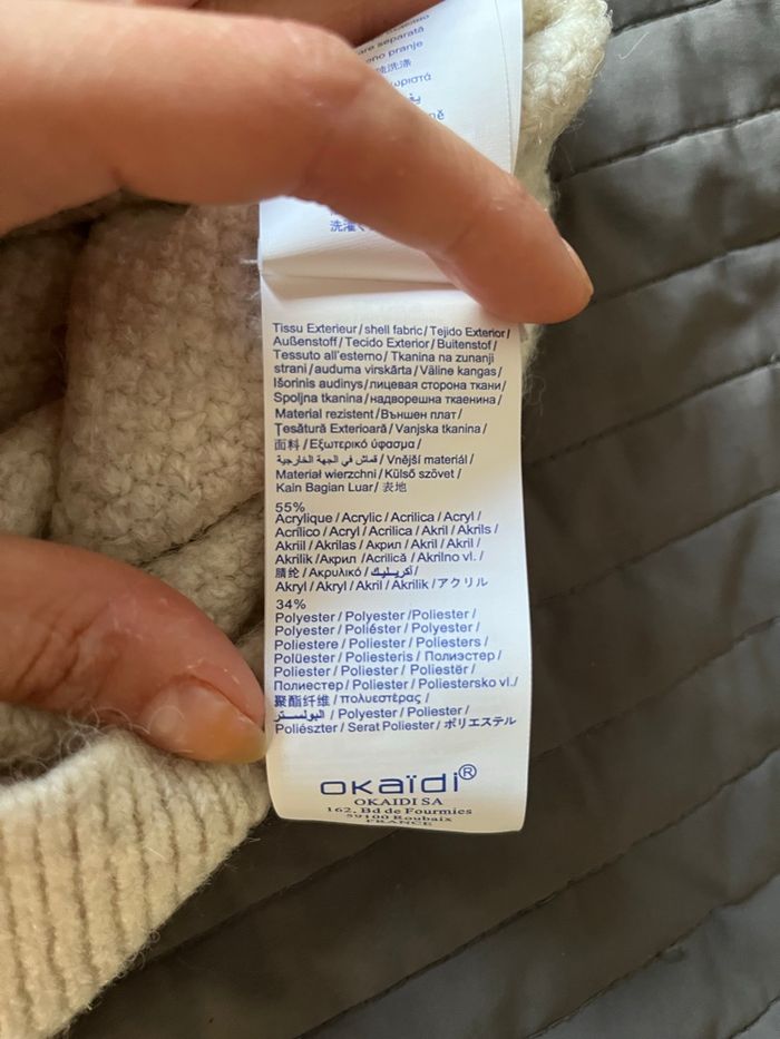 Pull chaud crème fille Okaidi 12 ans - photo numéro 3