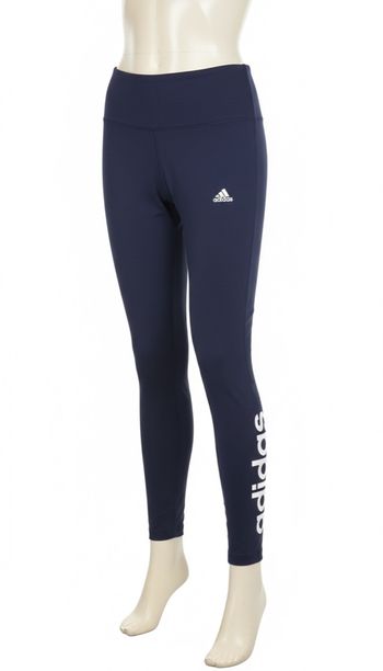 Neuf avec étiquette - Adidas - Legging Essentials Linear - Taille S - Bleu Marine (Legend Ink) 
