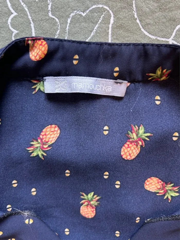 Chemisier fluide ananas mi saison - photo numéro 2