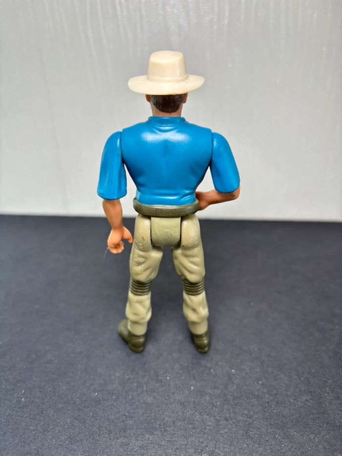 vintage Figurine articulée Jurassic Park Dr. Alan Grant (Sam Neill) 1993 Kenner - photo numéro 2