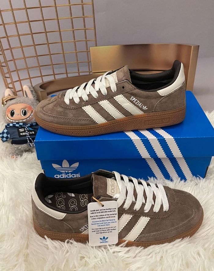 Nouveau Adidas Originais Handball Spezial Marron - Taille 37 - photo numéro 5