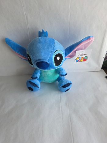 Peluche stitch 18 cm neuf avec étiquettes de couleur bleu 