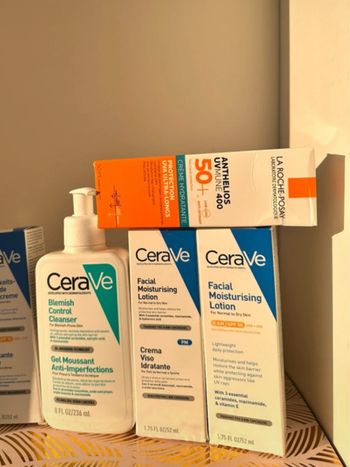Cerave gel et crème 