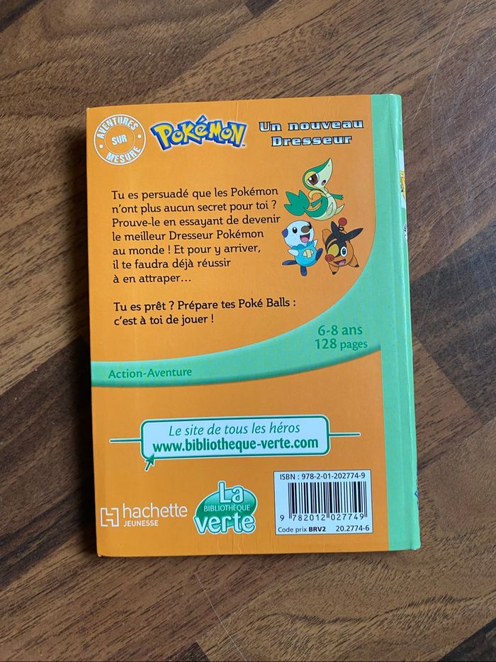 Livre Pokémon un nouveau Dresseur - photo numéro 2
