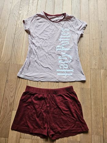 Pyjama deux pièces short et manches courtes taille 10-12 ans