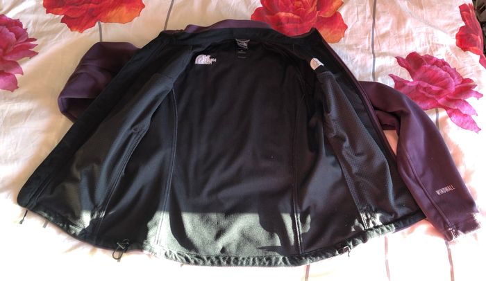 Veste polaire violette The North Face - Taille S - photo numéro 3