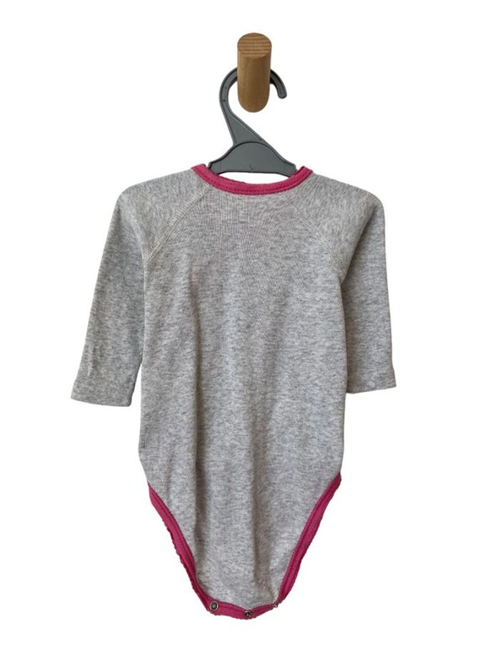 LOT de 2 bodies croisés à manches longues - Absorba 6 mois (67cm) - photo numéro 8