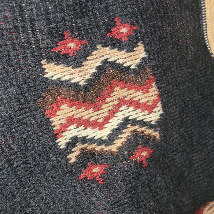 Gilet zippé  - Cardigan en Laine - Vintage 🧥 Made in France  -  Taiile L - photo numéro 4