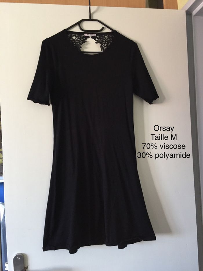 Robe noire Orsay Taille M neuve