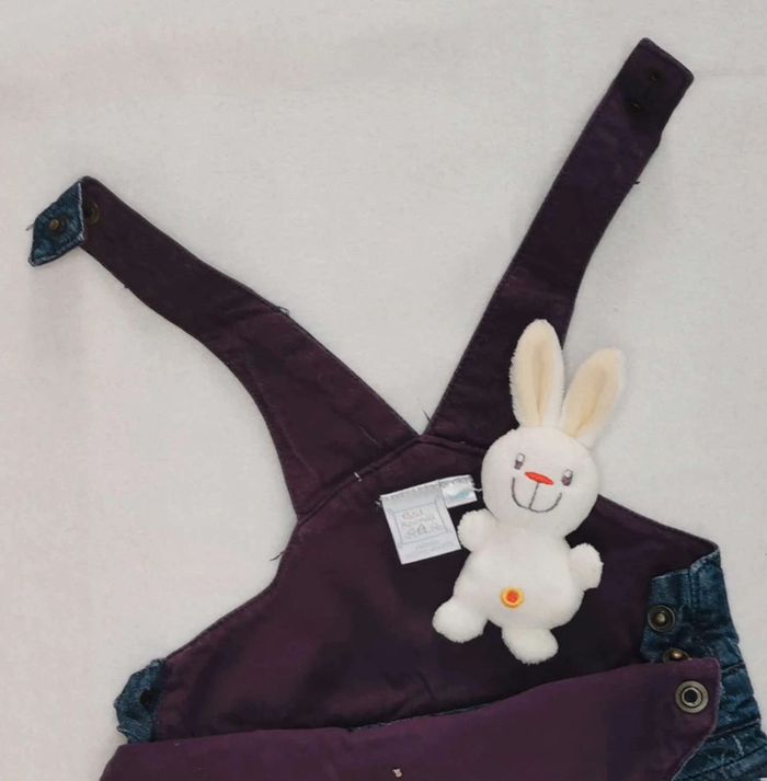 Robe 👣 jean cadet rousselle 6mois/67cm - photo numéro 10