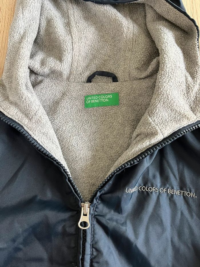 Veste polaire et imperméable Benetton taille 12 ans - photo numéro 3
